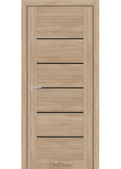 Двері StilDoors SALVERO Чорне скло