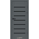Міжкімнатні Двері Syndicate Doors SD-PVC-102 Чорне скло ПВХ плівка