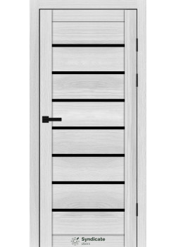 Двері Syndicate Doors SD-PVC-102 Чорне скло