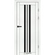 Межкомнатные Двери Syndicate Doors SD-PVC-107 Черное стекло ПВХ плёнка