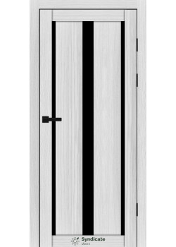 Двері Syndicate Doors SD-PVC-127 Чорне скло