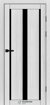 Двери Syndicate Doors SD-PVC-127 Черное стекло