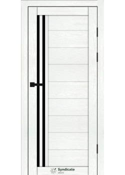 Двері Syndicate Doors SD-PVC-135 Чорне скло
