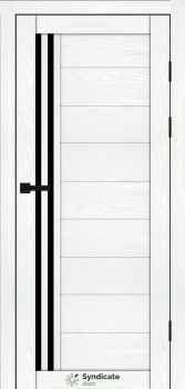 Двери Syndicate Doors SD-PVC-135 Черное стекло