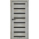 Міжкімнатні Двері Syndicate Doors SD-ECOTOP-103 Чорне скло Ламінатин