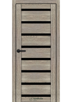 Двері Syndicate Doors SD-ECOTOP-103 Чорне скло