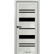 Міжкімнатні Двері Syndicate Doors SD-ECOTOP-104 Чорне скло Ламінатин