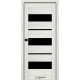 Міжкімнатні Двері Syndicate Doors SD-ECOTOP-105 Чорне скло Ламінатин