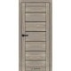 Міжкімнатні Двері Syndicate Doors SD-ECOTOP-108 Чорне скло Ламінатин