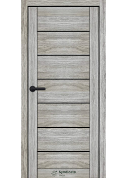 Двері Syndicate Doors SD-ECOTOP-108 Чорне скло