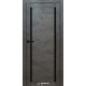 Міжкімнатні Двері Syndicate Doors SD-PVC-112 Чорне скло ПВХ плівка