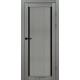 Міжкімнатні Двері Syndicate Doors SD-PVC-112 Чорне скло ПВХ плівка