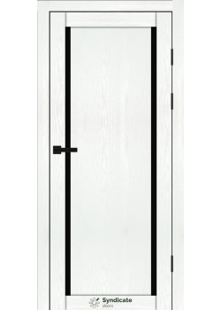 Двері Syndicate Doors SD-PVC-112 Чорне скло