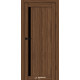 Міжкімнатні Двері Syndicate Doors SD-ECOTOP-124 Чорне скло Ламінатин