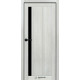 Міжкімнатні Двері Syndicate Doors SD-ECOTOP-124 Чорне скло Ламінатин