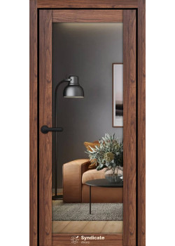 Двері Syndicate Doors SD-ECOTOP-137 Чорне скло