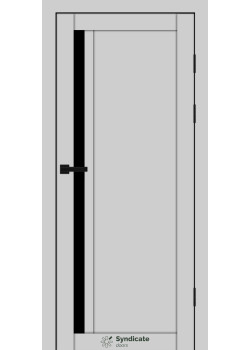 Двері Syndicate Doors SD-PVC-140 Чорне скло