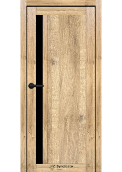 Двері Syndicate Doors SD-ECOTOP-140 Чорне скло