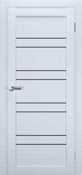 Двери Terminus Ukrainian Doors UD-6 ПП Черное стекло