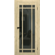 Межкомнатные Двери Terminus Ukrainian Doors UD-16 Черное стекло Ламинатин