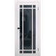Межкомнатные Двери Terminus Ukrainian Doors UD-16 Черное стекло Ламинатин