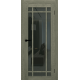 Межкомнатные Двери Terminus Ukrainian Doors UD-16 Черное стекло Ламинатин