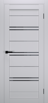 Двери Terminus Ukrainian Doors UD-11 ПП Черное стекло