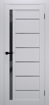 Двери Terminus Ukrainian Doors UD-13 ПП Черное стекло