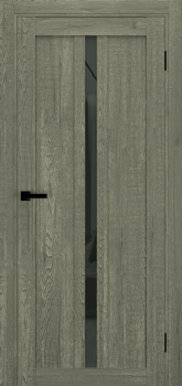 Двери Terminus Ukrainian Doors UD-19 Черное стекло