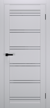 Двери Terminus Ukrainian Doors UD-20 ПП Черное стекло