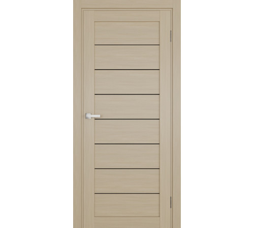 Міжкімнатні Двері Terminus Ukrainian Doors UD-01 ПВХ Чорне скло ПВХ плівка