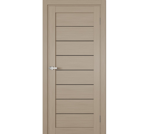 Міжкімнатні Двері Terminus Ukrainian Doors UD-01 ПВХ Чорне скло ПВХ плівка