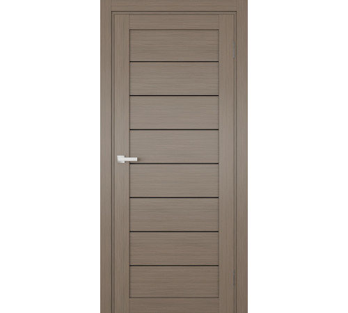 Міжкімнатні Двері Terminus Ukrainian Doors UD-01 ПВХ Чорне скло ПВХ плівка