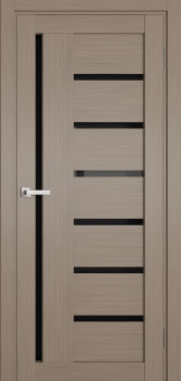 Двери Terminus Ukrainian Doors UD-03 ПВХ Черное стекло