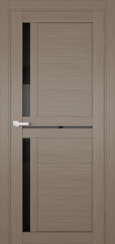 Двери Terminus Ukrainian Doors UD-05 ПВХ Черное стекло