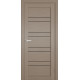 Межкомнатные Двери Terminus Ukrainian Doors UD-06 ПВХ Черное стекло ПВХ плёнка