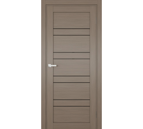 Межкомнатные Двери Terminus Ukrainian Doors UD-06 ПВХ Черное стекло ПВХ плёнка