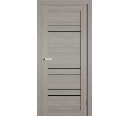 Межкомнатные Двери Terminus Ukrainian Doors UD-06 ПВХ Черное стекло ПВХ плёнка