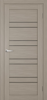 Двери Terminus Ukrainian Doors UD-06 ПВХ Черное стекло