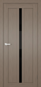 Двери Terminus Ukrainian Doors UD-19 ПВХ Черное стекло