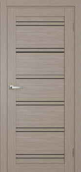 Двери Terminus Ukrainian Doors UD-20 ПВХ Черное стекло