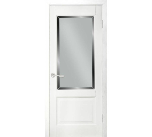 Міжкімнатні Двері Terminus Classic NEW 4 ПО ясень білий емаль Шпон