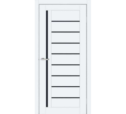 Межкомнатные Двери ТМ DOORS C067 ПВХ Черное стекло ПВХ плёнка