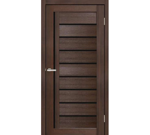 Межкомнатные Двери ТМ DOORS C067 ПВХ Черное стекло ПВХ плёнка