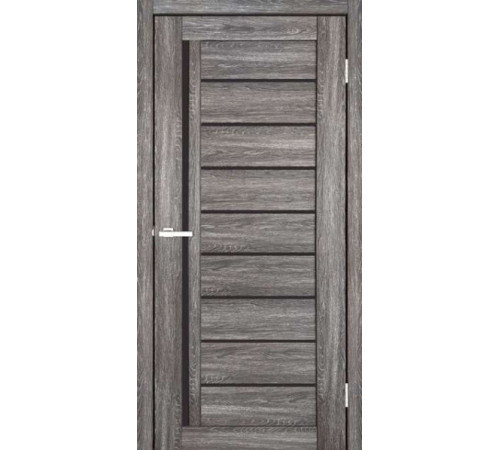 Межкомнатные Двери ТМ DOORS C067 ПВХ Черное стекло ПВХ плёнка