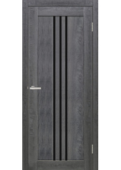 Двері ТМ DOORS C049 Чорне скло