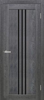 Двері ТМ DOORS C049 Чорне скло