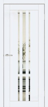 Двері ТМ DOORS C050 ПВХ Емаліт Дзеркало