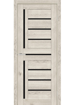 Двері ТМ DOORS C051 Чорне скло