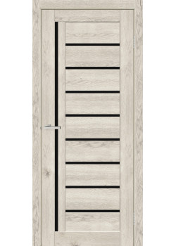 Двері ТМ DOORS C067 Чорне скло